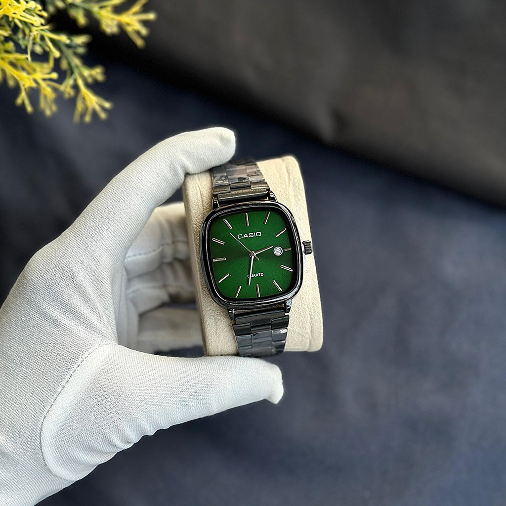 CASIO Oval Elegant Quartz Wrist Watch – Modern Classic Design