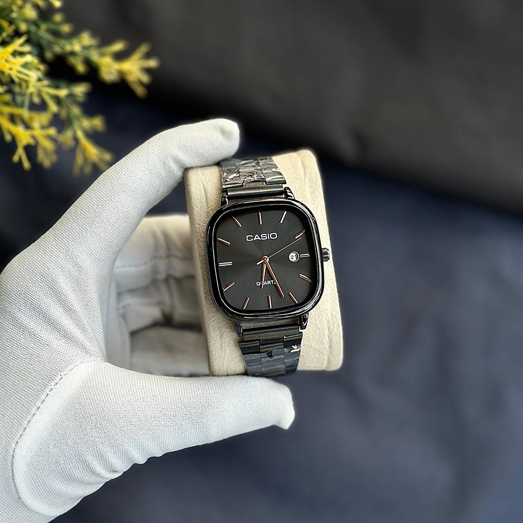 CASIO Oval Elegant Quartz Wrist Watch – Modern Classic Design